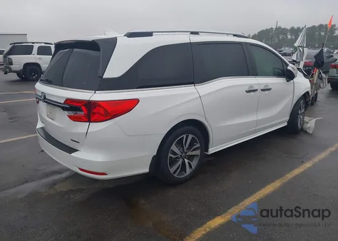 2022 Honda Odyssey Touring z USA, uszkodzony, nr VIN 5FNRL6H8XNB043345